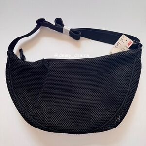 Uniqlo Mesh Round Shoulder Bag